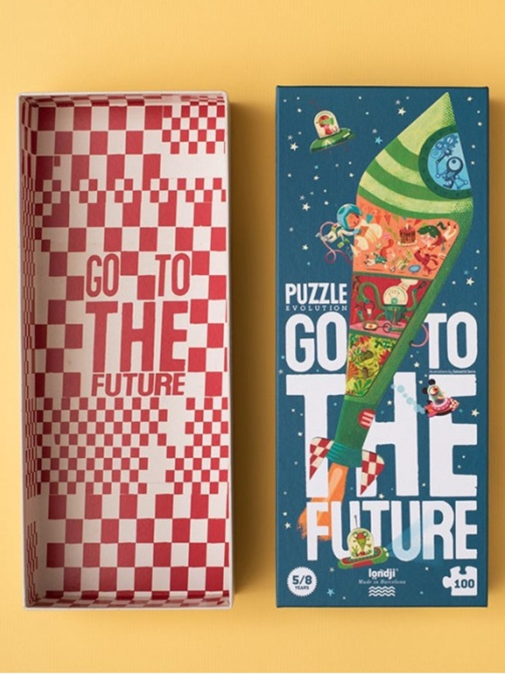 Londji Bicicletta Puzzle Go To The Future - Picture 7 of 11